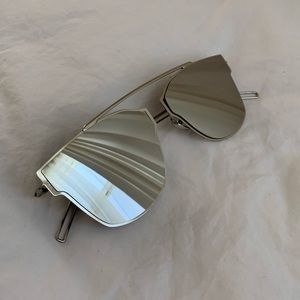 Mirrored Cat Eye Sunglasses 🐱